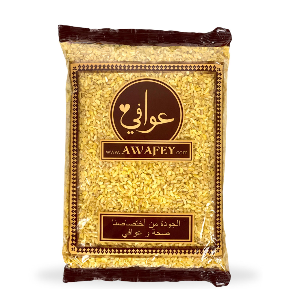 AWAFEY Gelber Bulgur Grob 900g