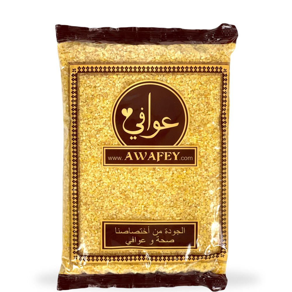 AWAFEY Gelber Bulgur Mittel 900g