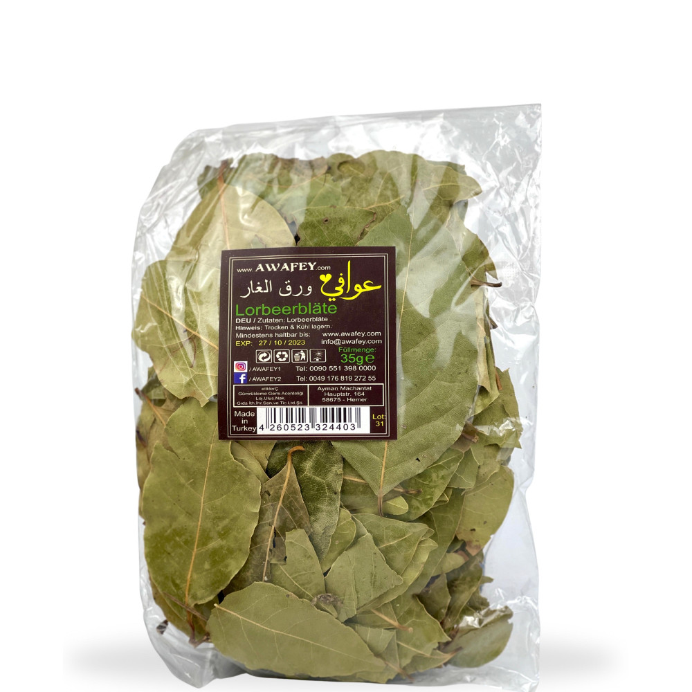 AWAFEY Lorbeerblätter 35g 