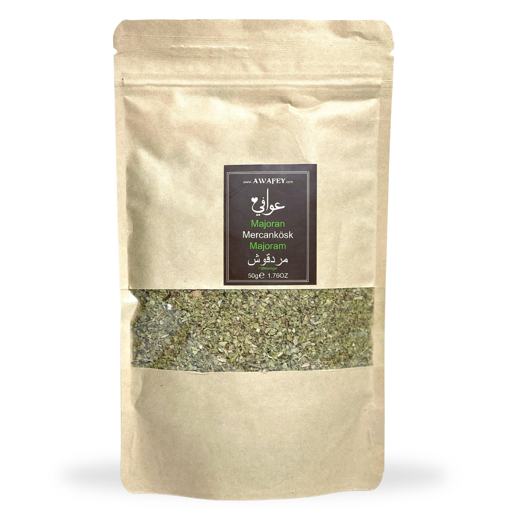 AWAFEY Majoran gerebelt 50g